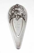 ELIZABETH TAYLOR ENGRAVED STERLING SILVER BOOKMARK