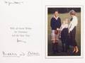 PRINCE AND PRINCESS OF WALES SIGNED CHRISTMAS CARD