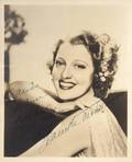JEANETTE MacDONALD SIGNED LETTER AND PHOTOGRAPH