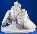134 CONTINENTAL PORCELAIN GROUP OF DOVES