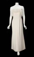 TRAVILLA SILK IVORY GOWNS