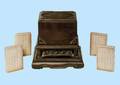 391 SET OF FOUR WHITE JADE BUDDHIST PRAYER TABLETS
