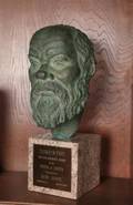 BRONZE BUST OF SOCRATES