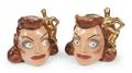TWO JOAN CRAWFORD MUGS