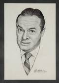 BOB HOPE PORTRAIT DRAWING