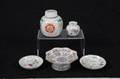 GROUP OF FIVE VARIOUS QING DYNASTY CHINESE PORCELAIN