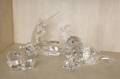 GROUP OF SWAROVSKI DECORATIVE ITEMS