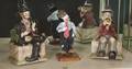 GROUP OF CLOWN FIGURES