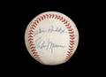 1977 WORLD SERIES NEW YORK YANKEES PRACTICE USED SIGNEDONSITE BASEBALL