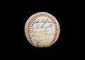 1952 WORLD SERIES PRACTICE USED SIGNEDONSITE BASEBALL