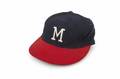 DEL CRANDALL GAME WORN MILWAUKEE BRAVES HAT