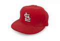 BILL WHITE ST LOUIS CARDINALS GAME WORN HAT WITH NOTE