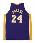 KOBE BRYANT TEAM ISSUED LOS ANGELES LAKERS JERSEY