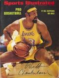 WILT CHAMBERLAIN SIGNED 101672 SPORTS ILLUSTRATED MAGAZINE