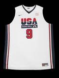 MICHAEL JORDAN SIGNED 1992 USA OLYMPIC BASKETBALL JERSEY