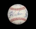 1977 ALLSTAR GAME PRACTICE USED SIGNEDONSITE BASEBALL WITH THURMAN MUNSON