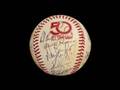 1979 ALLSTAR GAME PRACTICE USED SIGNEDONSITE BASEBALL