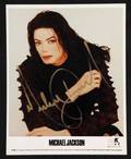 MICHAEL JACKSON SIGNED PHOTO