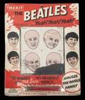 THE BEATLES MAGNETIC HAIR NOVELTY GAME