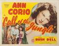ANN CORIO CALL OF THE JUNGLE HALF SHEET