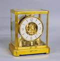 202 LE COULTRE BRASS AND GLASS ATMOS CLOCK