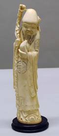 192 CARVED IVORY FIGURE OF AN IMMORTAL