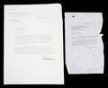GRETA GARBO LETTER FROM JOHN P MORGAN 2nd