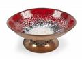 GRETA GARBO NEKRASSOFF ENAMELED BRASS BOWL