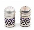 GRETA GARBO SALT AND PEPPER SHAKERS