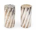GRETA GARBO TOWLE STERLING SALT AND PEPPER SHAKER SET