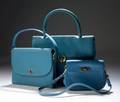 GRETA GARBO TURQUOISE HANDBAGS