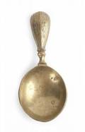 GRETA GARBO BRASS YOGURT SPOON