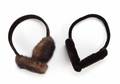 GRETA GARBO FUR EARMUFFS