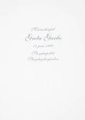 GRETA GARBO MEMORIAL SERVICE PROGRAM