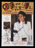 MICHAEL JACKSON SIGNED MAGAZINE