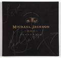 MICHAEL JACKSON SIGNED COLLECTORS CD