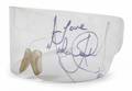 MICHAEL JACKSON SIGNED SCREAM VISOR