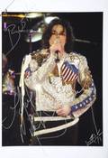 MICHAEL JACKSON SIGNED PHOTOGRAPH