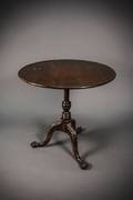 Chippendale Style Mahogany Tilt Top Table