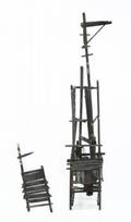 ISENGARD CAVERNS SCAFFOLD TOWER FILMING MINIATURE