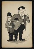 LAUREL  HARDY PAINTING