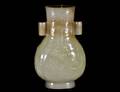 146 WHITE JADE VASE HU