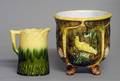 192 TWO MAJOLICA ARTICLES