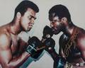 MUHAMMAD ALI AND JOE FRAZIER SIGNED PHOTOGRAPH