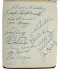 1938 AND 1939 NEW YORK YANKEES SIGNED AUTOGRAPH BOOK