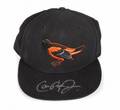 CAL RIPKEN JR 1990s BALTIMORE ORIOLES GAME WORN SIGNED HAT