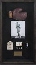 MUHAMMAD ALI SIGNED GOLDEN GLOVES SHADOWBOX