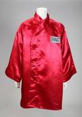 BOXING HALL OF FAME SIGNED BOXING ROBE
