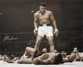 MUHAMMAD ALI VS SONNY LISTON SIGNED IMAGE