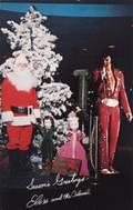 ELVIS PRESLEY CHRISTMAS POSTCARD